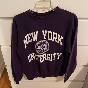 NYU Fleece Sweater - S